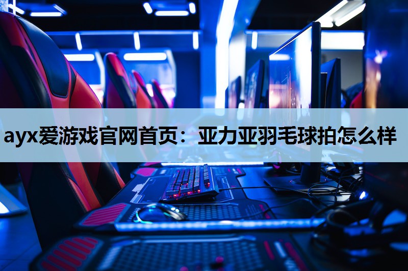 亚力亚羽毛球拍怎么样